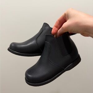 Adelisa & Co Black Kids Chelsea Boots